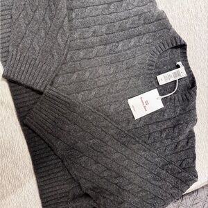 Sunday best  Gray Cable Knit Sweater